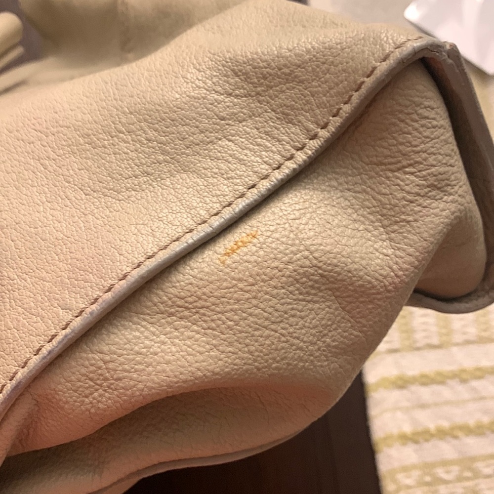 Burberry Saffiano stone leather satchel - Picture 13 of 16